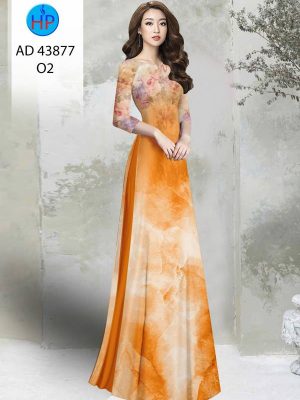 Vải Áo Dài Hoa In 3D Vừa Ra AD 43877 21 Vai Ao Dai Hoa In 3D Vua Ra AD 43877