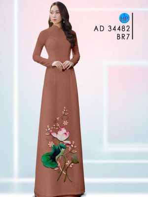 Vải Áo Dài Hoa Sen Vừa Ra AD 34482 19 Vai Ao Dai Hoa Sen Vua Ra AD 34482