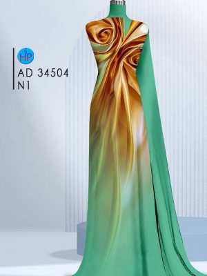 Vải Áo Dài Hoa Văn Kiểu Mới AD 34504 19 Vai Ao Dai Hoa Van Kieu Moi AD 34504
