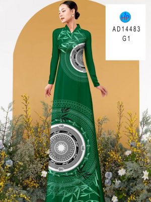 Vải Áo Dài Hoa Văn Trống Đồng Thiết Kế 2024 AD 14483 20 Vai Ao Dai Hoa Van Trong Dong Thiet Ke 2024