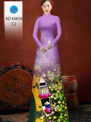 Vải Áo Dài Phong Cảnh Thu Hút AD 43816 19 Vai Ao Dai Phong Canh Thu Hut AD 43816