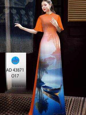 Vải Áo Dài Phong Cảnh Thu Hút AD 43871 20 Vai Ao Dai Phong Canh Thu Hut AD 43871