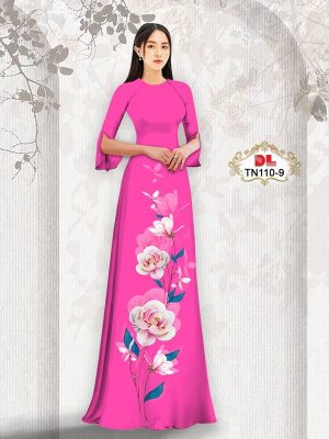 1714533633 745 Vai Ao Dai Hoa In 3D Doc Dao AD TN110