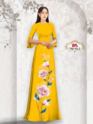 1714533634 167 Vai Ao Dai Hoa In 3D Doc Dao AD TN110