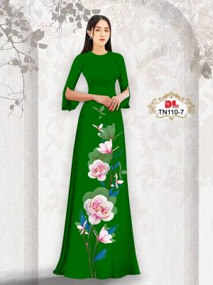 1714533634 184 Vai Ao Dai Hoa In 3D Doc Dao AD TN110