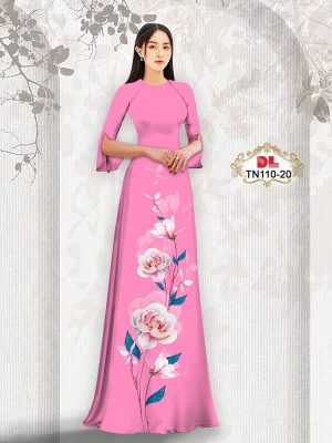 1714533634 332 Vai Ao Dai Hoa In 3D Doc Dao AD TN110