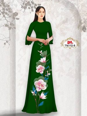 1714533634 497 Vai Ao Dai Hoa In 3D Doc Dao AD TN110