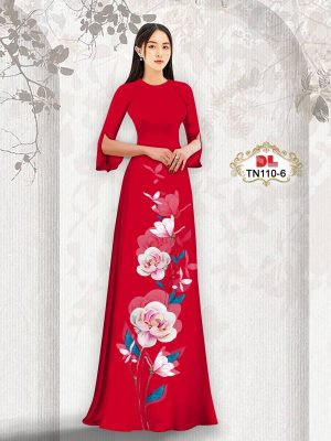 1714533634 867 Vai Ao Dai Hoa In 3D Doc Dao AD TN110