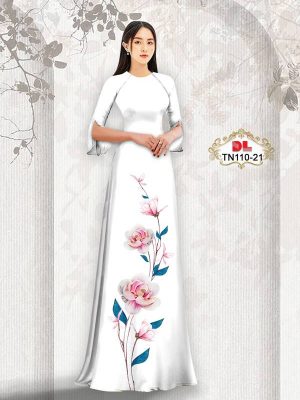 1714533634 9 Vai Ao Dai Hoa In 3D Doc Dao AD TN110