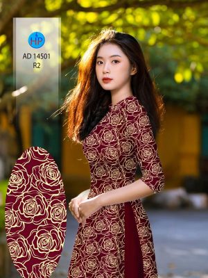 Vải Áo Dài Hoa Hồng Đều Vừa Ra AD 14501 25 1714615462 589 Vai Ao Dai Hoa Hong Deu Vua Ra AD 14501