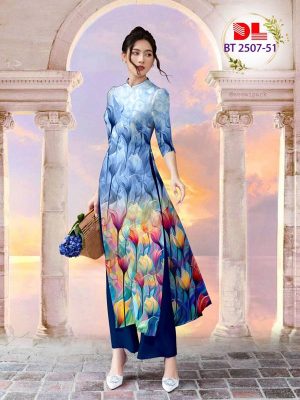 Vải Áo Dài Hoa Tulip Sang Trọng AD BT2507 28 1714787822 14 Vai Ao Dai Hoa Tulip Sang Trong AD BT2507