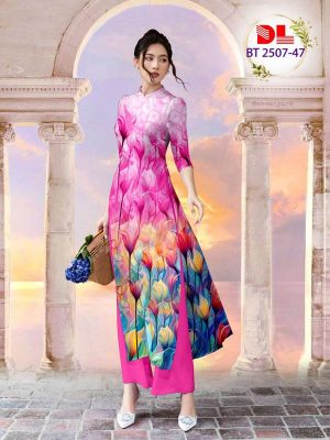 Vải Áo Dài Hoa Tulip Sang Trọng AD BT2507 17 1714787822 820 Vai Ao Dai Hoa Tulip Sang Trong AD BT2507