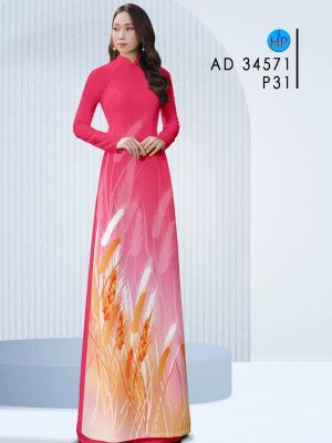 Vải Áo Dài Hình Bông Lúa Mới Ra AD 34571 27 1714984030 748 Vai Ao Dai Hinh Bong Lua Moi Ra AD 34571