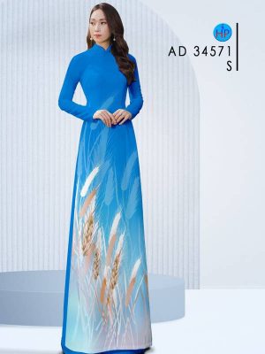 Vải Áo Dài Hình Bông Lúa Mới Ra AD 34571 25 1714984030 758 Vai Ao Dai Hinh Bong Lua Moi Ra AD 34571