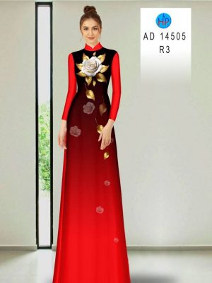 Vải Áo Dài Hoa Hồng Độc Đáo AD 14505 25 1715047975 649 Vai Ao Dai Hoa Hong Doc Dao AD 14505