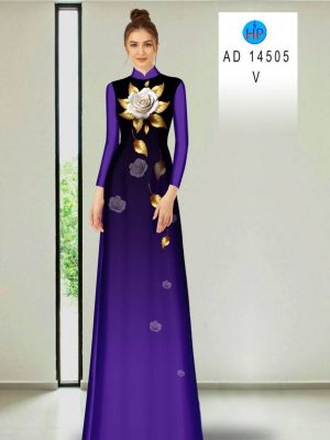 Vải Áo Dài Hoa Hồng Độc Đáo AD 14505 24 1715047975 807 Vai Ao Dai Hoa Hong Doc Dao AD 14505