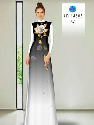 Vải Áo Dài Hoa Hồng Độc Đáo AD 14505 23 1715047975 90 Vai Ao Dai Hoa Hong Doc Dao AD 14505