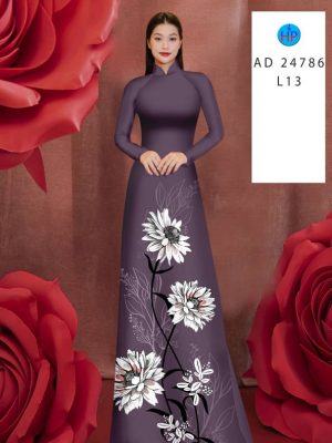Vải Áo Dài Hoa Cúc Sang Trọng AD 24786 22 1715216786 305 Vai Ao Dai Hoa Cuc Sang Trong AD 24786