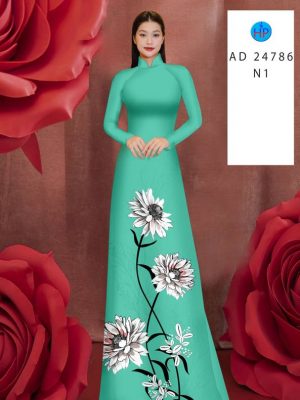 Vải Áo Dài Hoa Cúc Sang Trọng AD 24786 21 1715216786 822 Vai Ao Dai Hoa Cuc Sang Trong AD 24786