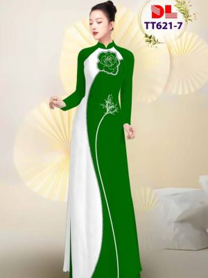 Vải Áo Dài Hoa Hồng Thu Hút AD TT621 18 Vai Ao Dai Hoa Hong Thu Hut AD TT621