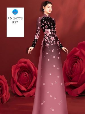 Vải Áo Dài Hoa In 3D Độc Đáo AD 24775 25 z5398455525763 9017c2602919a82b4ddc612ff4719f2e