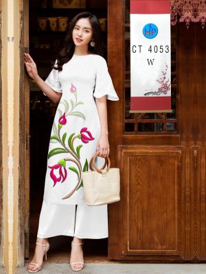 Vải Áo Dài Cách Tân Hoa In 3D Vừa Ra AD CT4053 33 1719628310 435 Vai Ao Dai Cach Tan Hoa In 3D Vua Ra