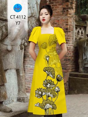 Vải Áo Dài Hoa Sen Kiểu Mới AD CT4112 31 1719894325 259 Vai Ao Dai Hoa Sen Kieu Moi AD CT4112