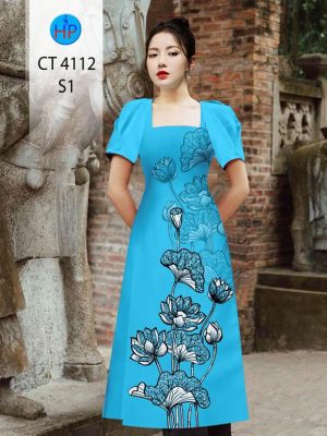 Vải Áo Dài Hoa Sen Kiểu Mới AD CT4112 37 1719894326 157 Vai Ao Dai Hoa Sen Kieu Moi AD CT4112