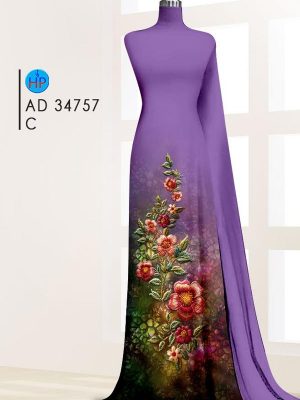 Vải Áo Dài Hoa In 3D Độc Đáo AD 34757 33 1719895295 224 Vai Ao Dai Hoa In 3D Doc Dao AD 34757