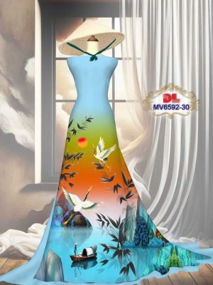 Vải Áo Dài Phong Cảnh Thiết Kế 2025 AD MV6592 39 1747186771 105 Vai Ao Dai Phong Canh Thiet Ke 2025 AD MV6592