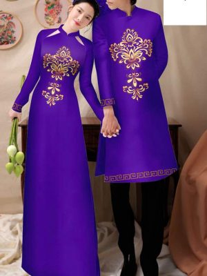 Vải Áo Dài Cặp Đôi Hoa Văn Thu Hút AD CTNTH052 15 1747272232 504 Vai Ao Dai Cap Doi Hoa Van Thu Hut AD