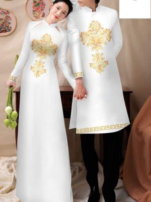 Vải Áo Dài Cặp Đôi Hoa Văn Thu Hút AD CTNTH052 17 1747272232 905 Vai Ao Dai Cap Doi Hoa Van Thu Hut AD