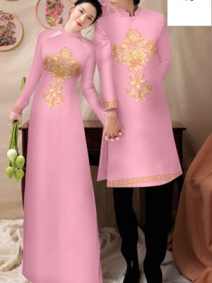 Vải Áo Dài Cặp Đôi Hoa Văn Thu Hút AD CTNTH052 19 1747272233 476 Vai Ao Dai Cap Doi Hoa Van Thu Hut AD