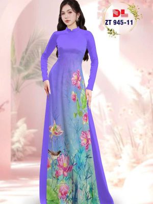 1747359378 156 Vai Ao Dai Hoa Sen Sang Trong AD ZT945