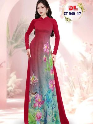 1747359378 218 Vai Ao Dai Hoa Sen Sang Trong AD ZT945