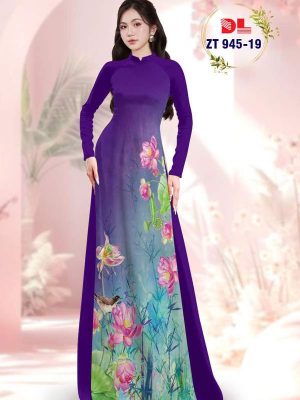 1747359378 458 Vai Ao Dai Hoa Sen Sang Trong AD ZT945