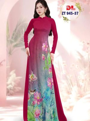 1747359378 839 Vai Ao Dai Hoa Sen Sang Trong AD ZT945