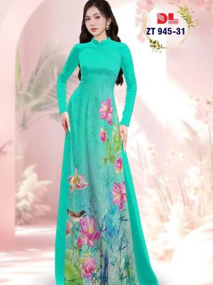 1747359379 216 Vai Ao Dai Hoa Sen Sang Trong AD ZT945