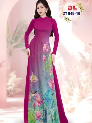 1747359379 48 Vai Ao Dai Hoa Sen Sang Trong AD ZT945