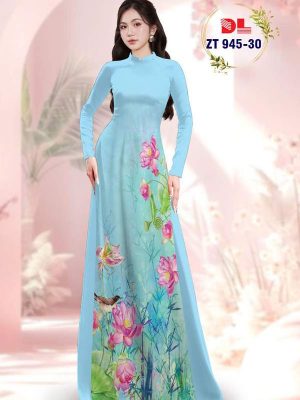 1747359380 653 Vai Ao Dai Hoa Sen Sang Trong AD ZT945