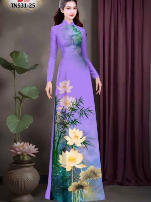 Vải Áo Dài Hoa Sen Kiểu Mới AD TN531 58 1747447554 468 Vai Ao Dai Hoa Sen Kieu Moi AD TN531