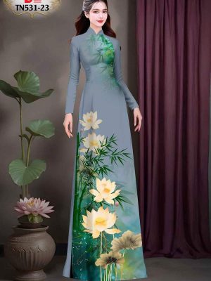 Vải Áo Dài Hoa Sen Kiểu Mới AD TN531 68 1747447555 550 Vai Ao Dai Hoa Sen Kieu Moi AD TN531