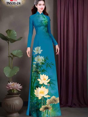 Vải Áo Dài Hoa Sen Kiểu Mới AD TN531 71 1747447556 43 Vai Ao Dai Hoa Sen Kieu Moi AD TN531