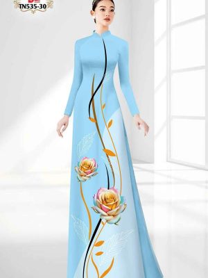 Vải Áo Dài Hoa Hồng Độc Đáo AD TN535 49 1747620071 190 Vai Ao Dai Hoa Hong Doc Dao AD TN535
