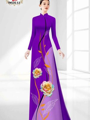 Vải Áo Dài Hoa Hồng Độc Đáo AD TN535 52 1747620071 446 Vai Ao Dai Hoa Hong Doc Dao AD TN535