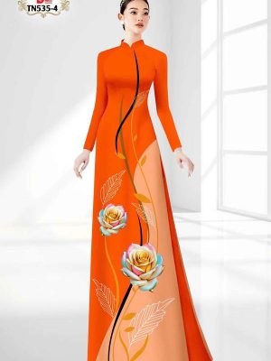 Vải Áo Dài Hoa Hồng Độc Đáo AD TN535 50 1747620071 914 Vai Ao Dai Hoa Hong Doc Dao AD TN535