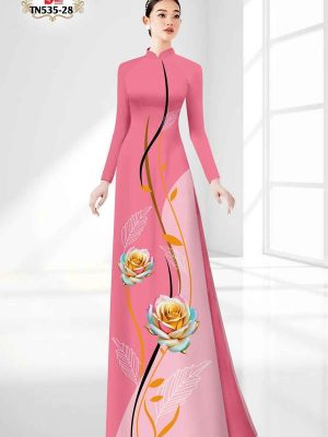 Vải Áo Dài Hoa Hồng Độc Đáo AD TN535 55 1747620072 14 Vai Ao Dai Hoa Hong Doc Dao AD TN535