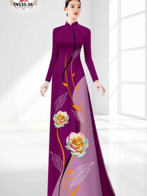 Vải Áo Dài Hoa Hồng Độc Đáo AD TN535 62 1747620072 856 Vai Ao Dai Hoa Hong Doc Dao AD TN535