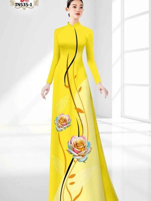 Vải Áo Dài Hoa Hồng Độc Đáo AD TN535 60 1747620072 902 Vai Ao Dai Hoa Hong Doc Dao AD TN535