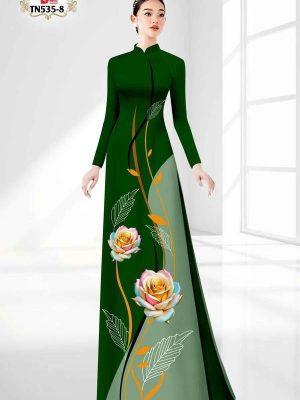 Vải Áo Dài Hoa Hồng Độc Đáo AD TN535 65 1747620073 410 Vai Ao Dai Hoa Hong Doc Dao AD TN535